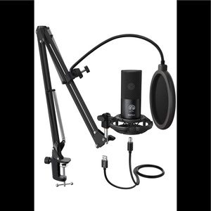 FIFNE studio condenser USB microphone computer kit